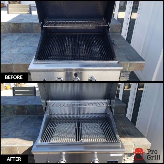 Professional grill cleaning best sale